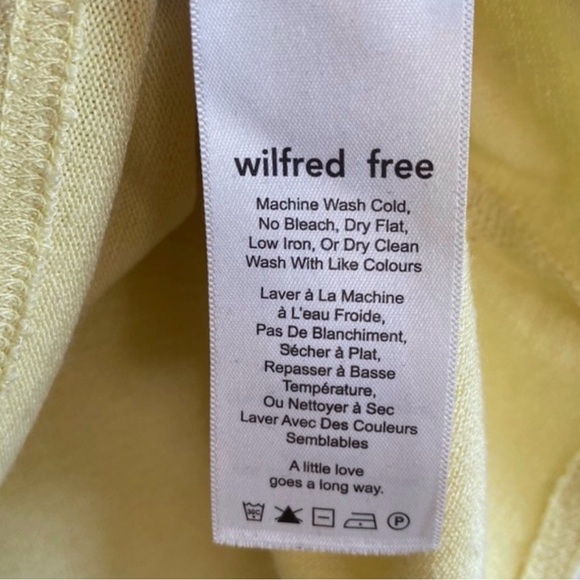 Wilfred Free | Yellow Broth Relaxed T-Shirt - Size Small - Picture 6 of 9